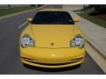 2004 Speed Yellow Porsche 911 Carrera Coupe  photo #4
