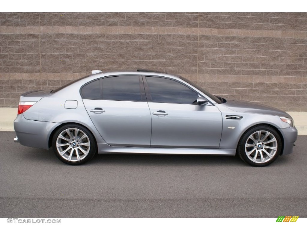 2006 M5  - Silver Gray Metallic / Black photo #2