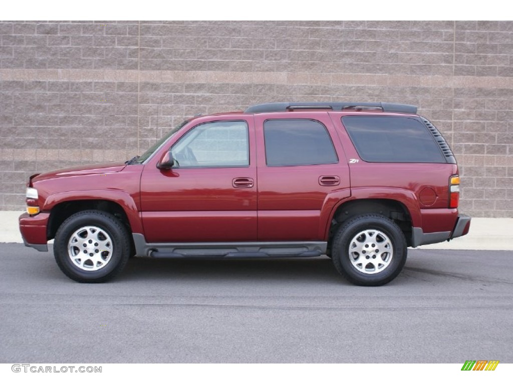 2004 Tahoe Z71 4x4 - Sport Red Metallic / Tan/Neutral photo #1