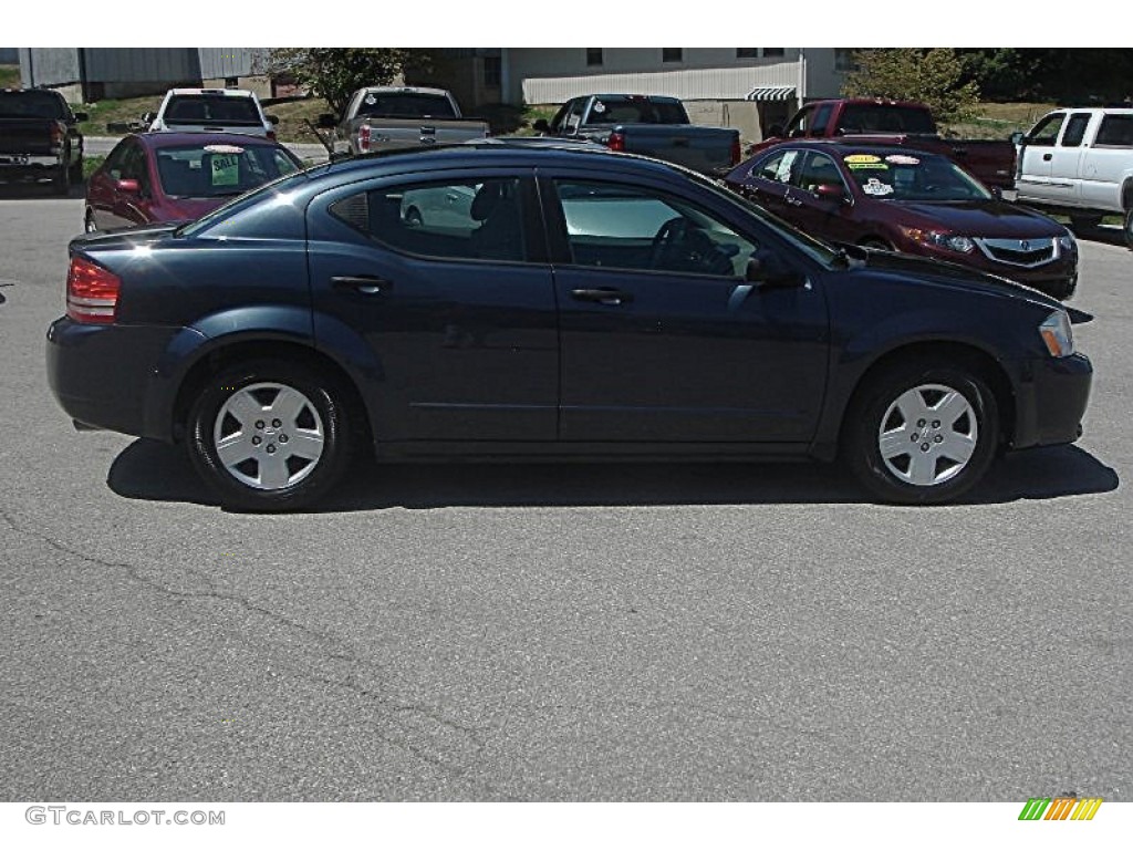 2008 Avenger SE - Modern Blue Pearl / Dark Khaki/Light Graystone photo #2