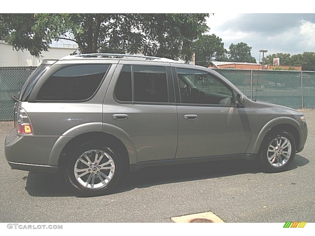 2009 9-7X 5.3i AWD - Graphite Gray Metallic / Carbon Black photo #3