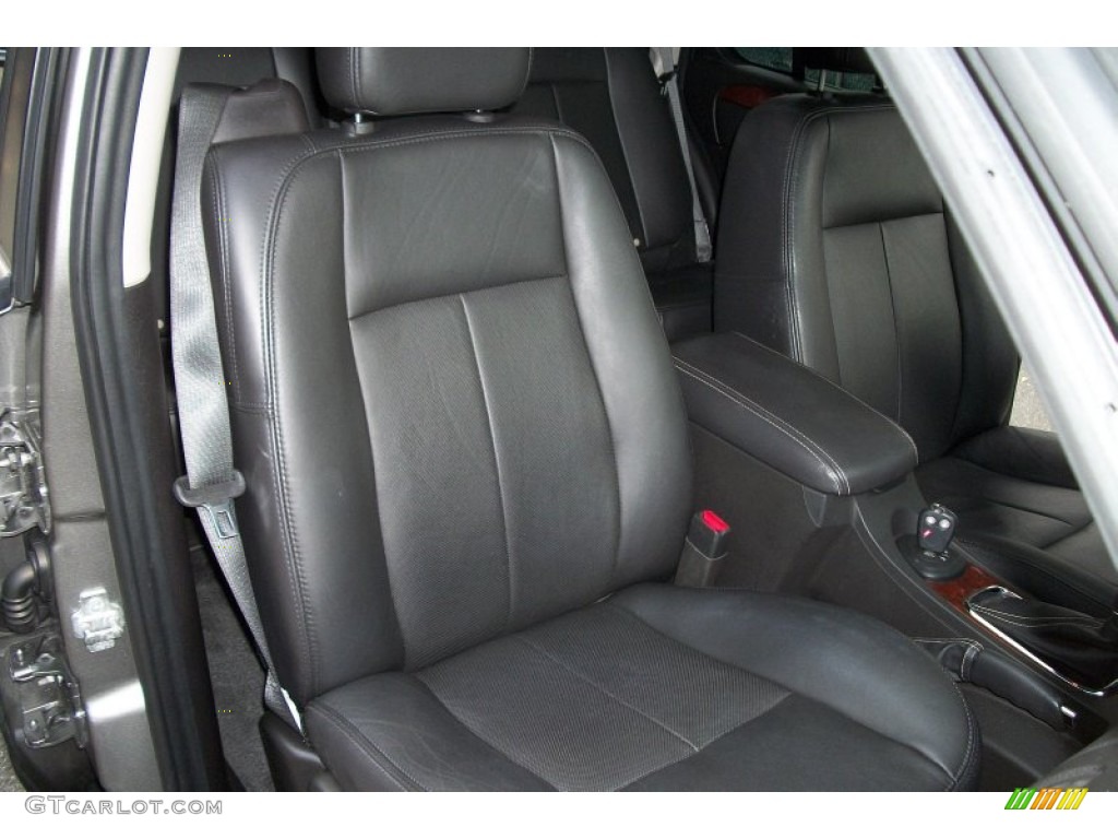 2009 9-7X 5.3i AWD - Graphite Gray Metallic / Carbon Black photo #9