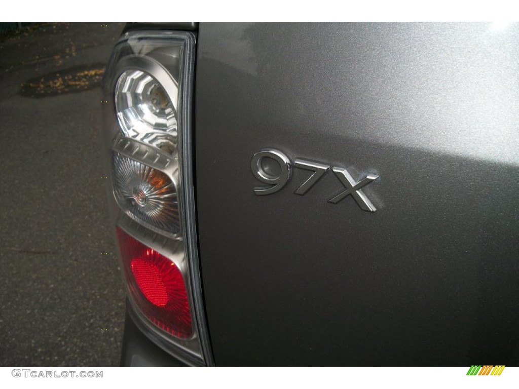 2009 9-7X 5.3i AWD - Graphite Gray Metallic / Carbon Black photo #15