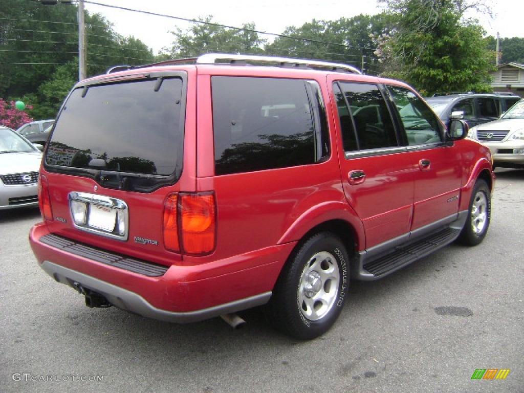 2001 Navigator  - Laser Red Metallic / Medium Graphite photo #7