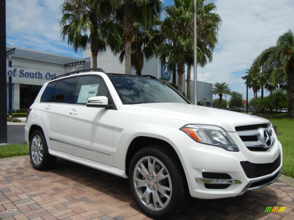 Polar White 2013 Mercedes-Benz GLK 350 Exterior Photo #69283635