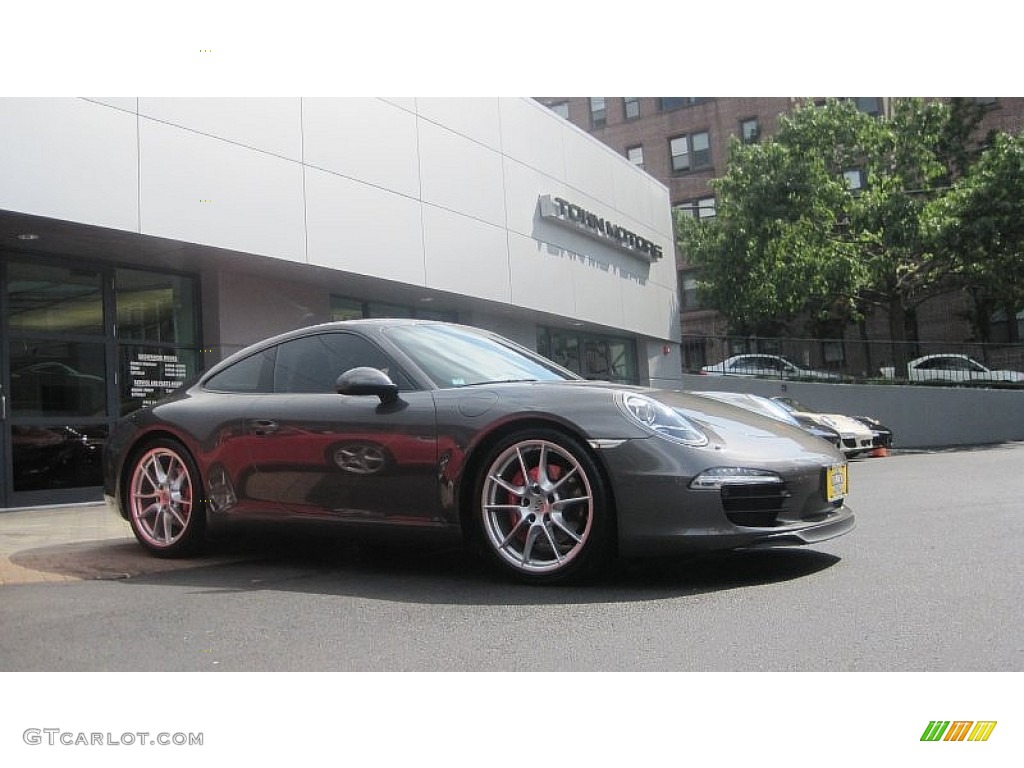 2012 New 911 Carrera S Coupe - Agate Grey Metallic / Agate Grey photo #1