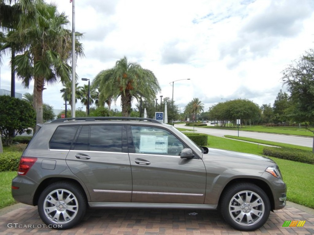 2013 GLK 350 - Pebble Grey Metallic / Almond/Mocha photo #1