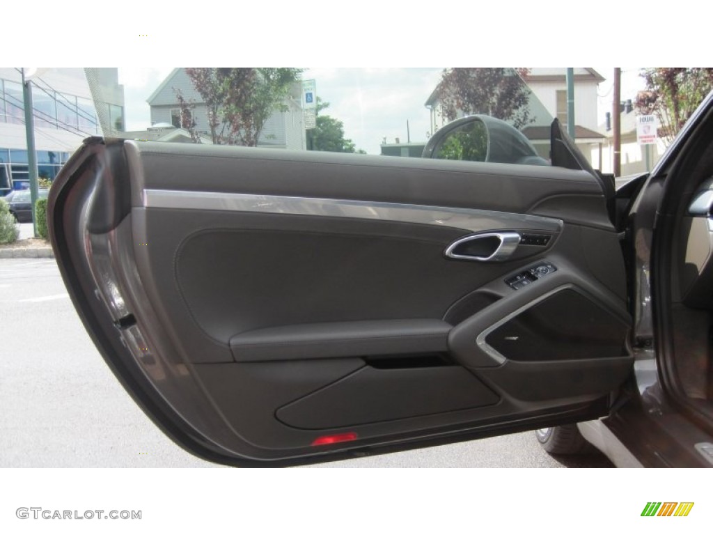 2012 Porsche New 911 Carrera S Coupe Agate Grey Door Panel Photo #69283785