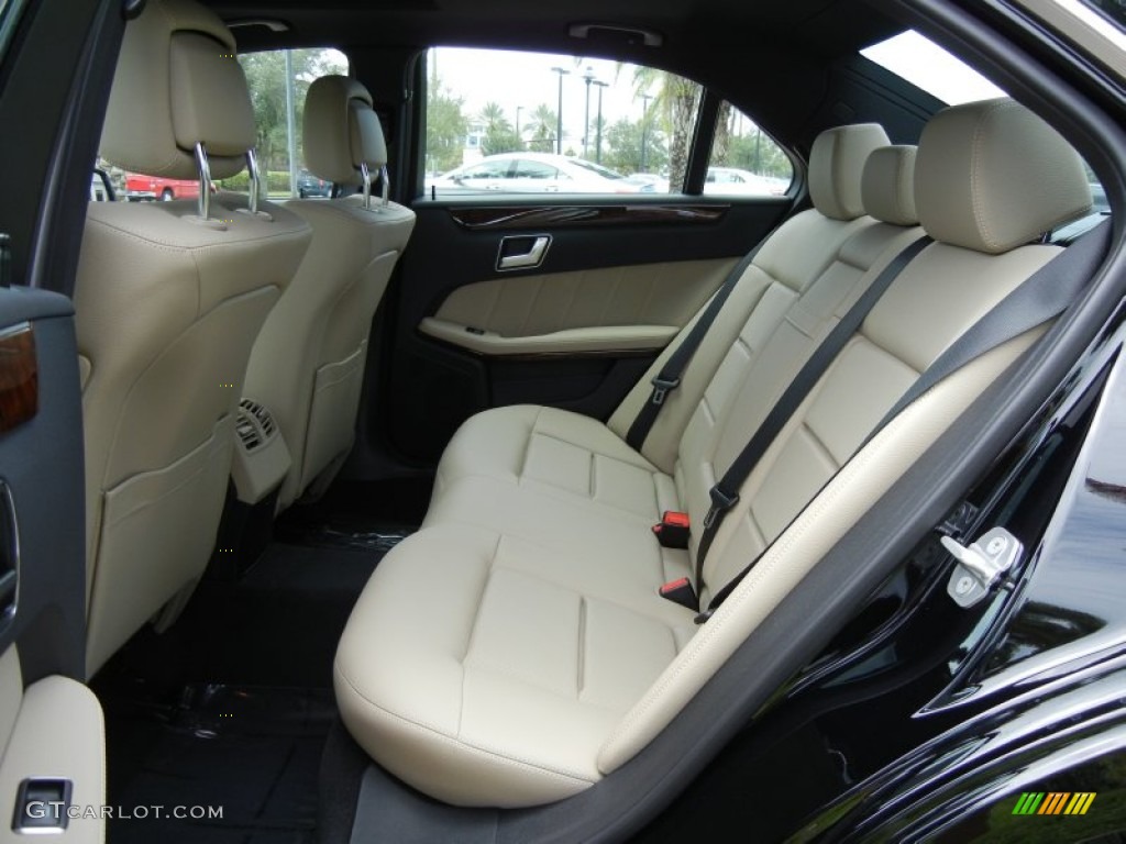 Almond Interior 2013 Mercedes-Benz E 350 Sedan Photo #69284019