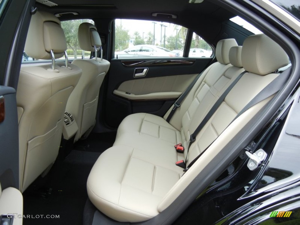 Almond/Mocha Interior 2013 Mercedes-Benz E 350 Sedan Photo #69284135