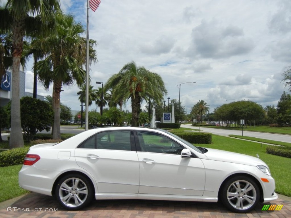 Polar White 2013 Mercedes-Benz E 350 Sedan Exterior Photo #69284205