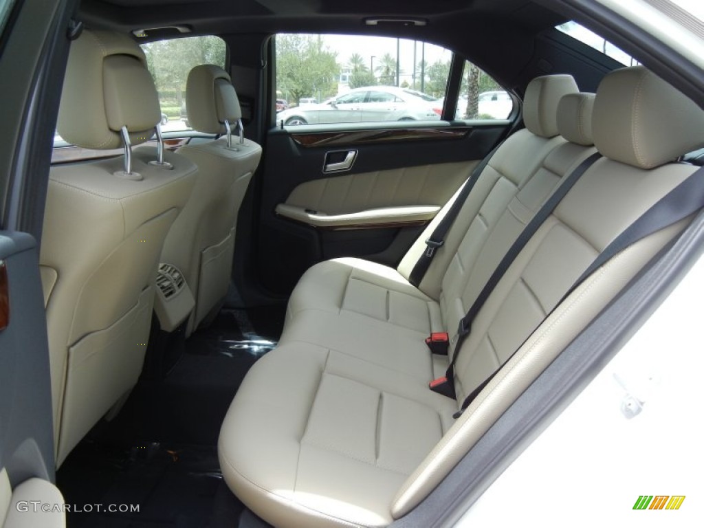Almond Interior 2013 Mercedes-Benz E 350 Sedan Photo #69284247