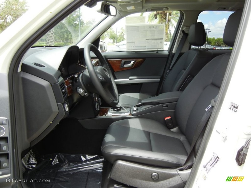 Black Interior 2012 Mercedes-Benz GLK 350 Photo #69284571