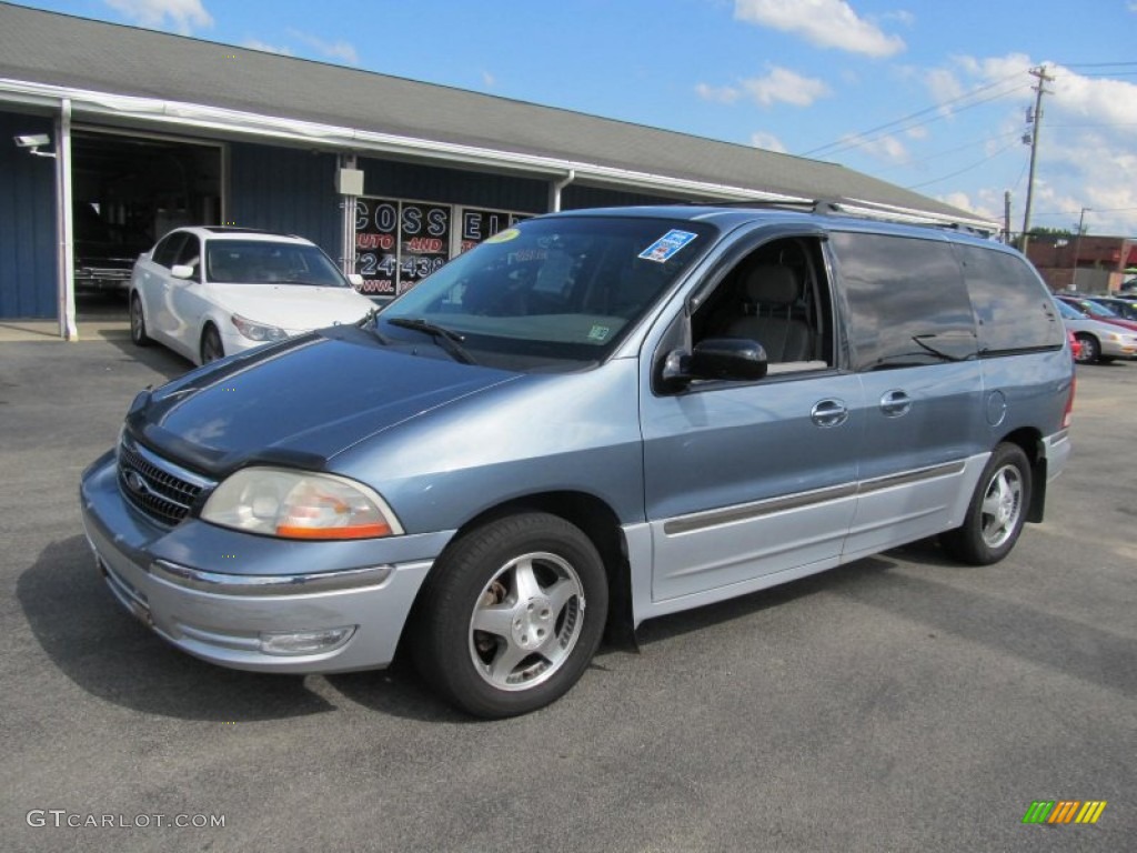 2000 Medium Steel Blue Metallic Ford Windstar SEL 69275330 Photo 12