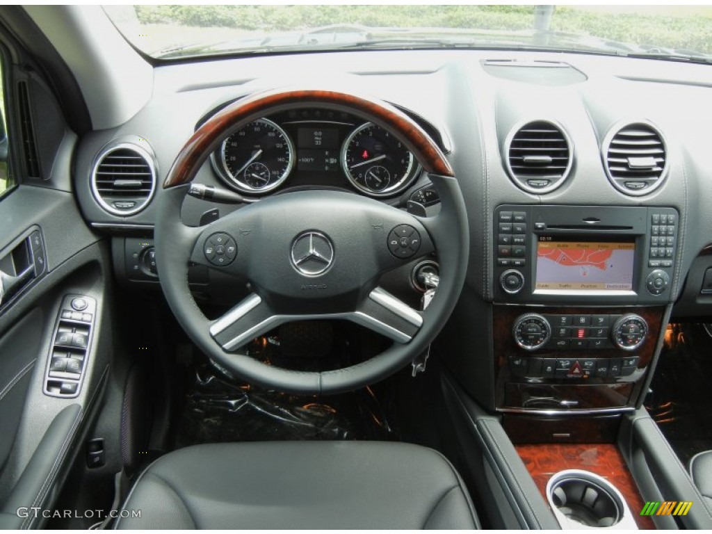 2012 Mercedes-Benz GL 450 4Matic Black Dashboard Photo #69284841
