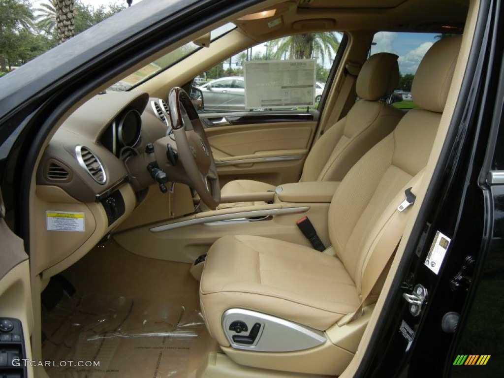 Cashmere Interior 2012 Mercedes-Benz GL 550 4Matic Photo #69285069
