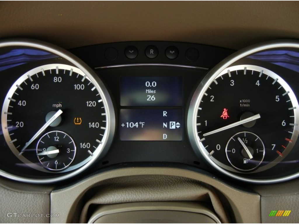 2012 Mercedes-Benz GL 550 4Matic Gauges Photo #69285117