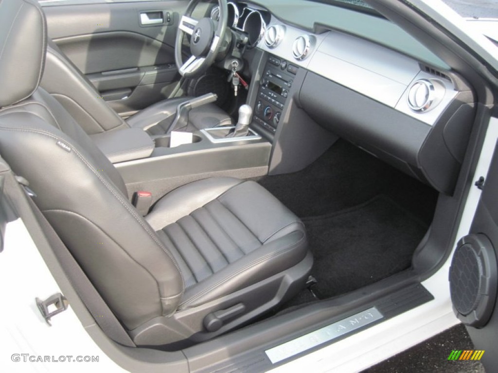 2007 Mustang GT Premium Convertible - Performance White / Dark Charcoal photo #11
