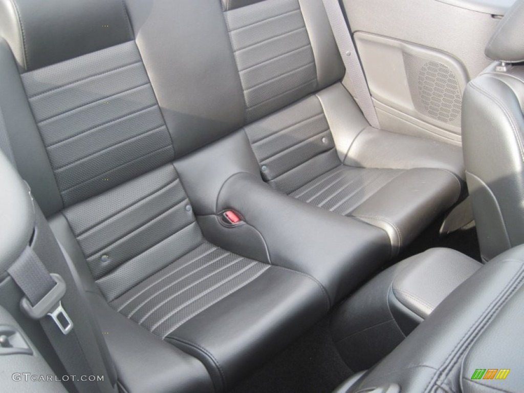 Dark Charcoal Interior 2007 Ford Mustang GT Premium Convertible Photo #69285621