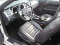 Dark Charcoal 2007 Ford Mustang GT Premium Convertible Interior Color