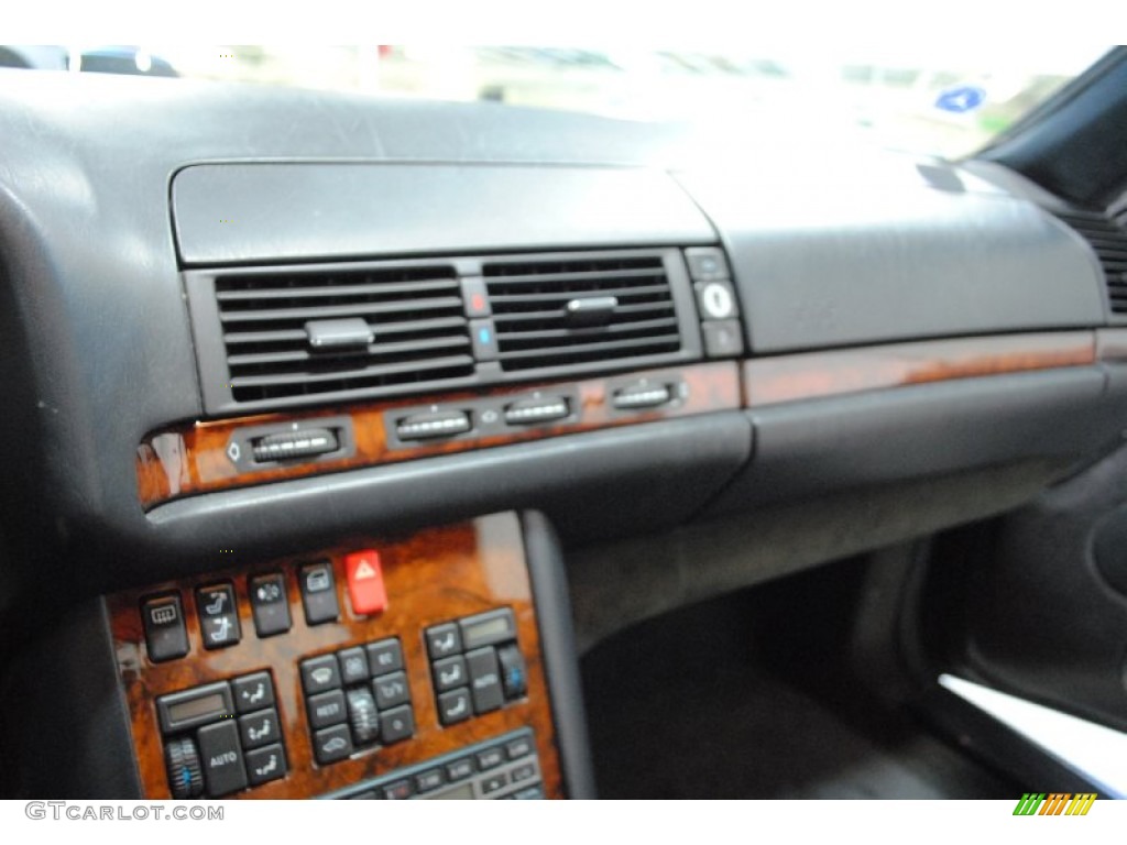 1993 S Class 600 SEC Coupe - Black / Black photo #9