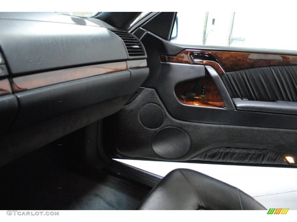 1993 S Class 600 SEC Coupe - Black / Black photo #12