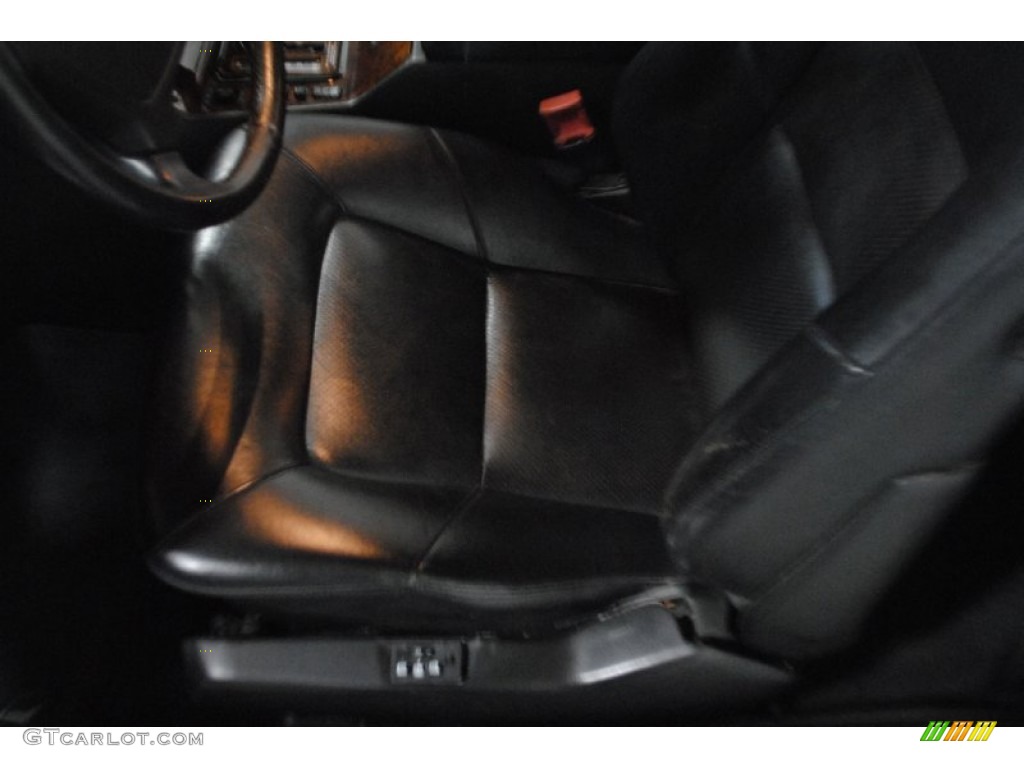 1993 S Class 600 SEC Coupe - Black / Black photo #16