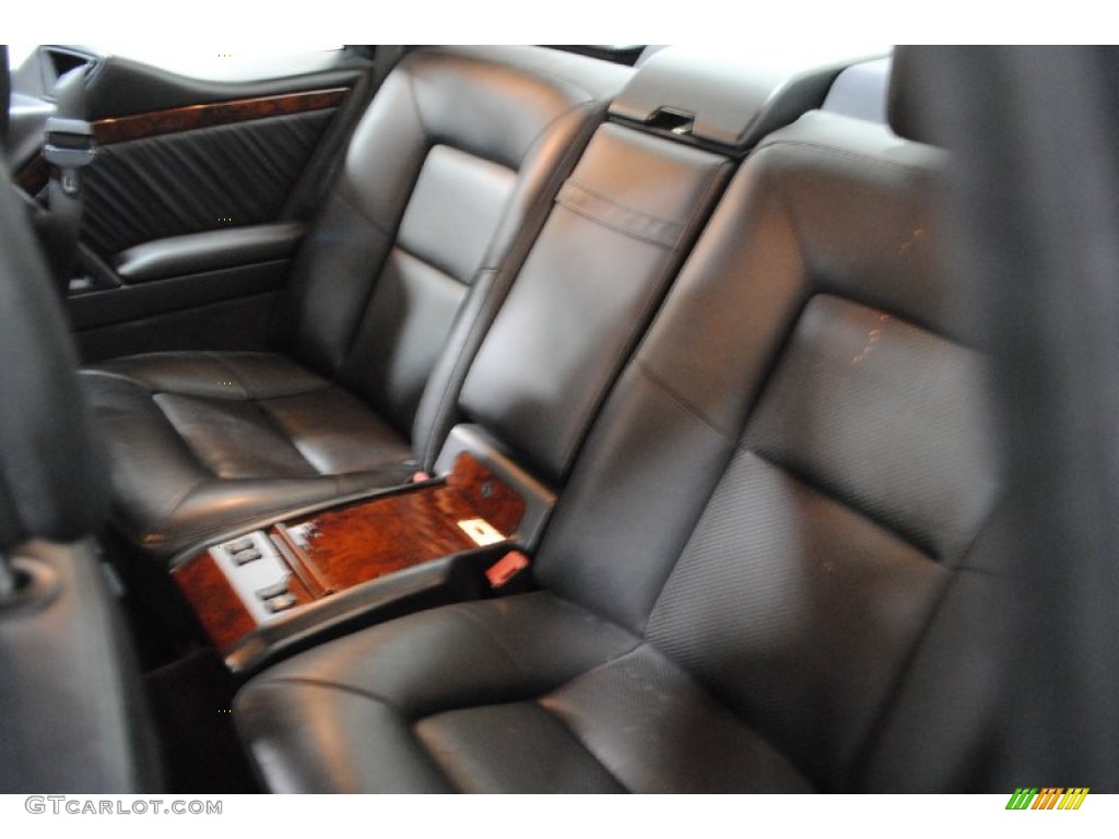 1993 Mercedes-Benz S Class 600 SEC Coupe Rear Seat Photos