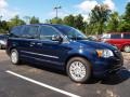 2013 True Blue Pearl Chrysler Town & Country Touring - L  photo #2