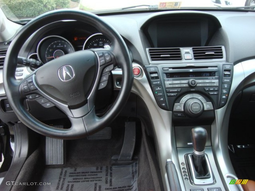 2009 Acura TL 3.7 SH-AWD Umber/Ebony Dashboard Photo #69286925