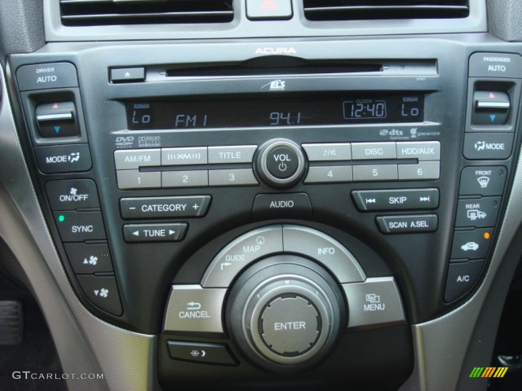 2009 Acura TL 3.7 SH-AWD Controls Photo #69286974