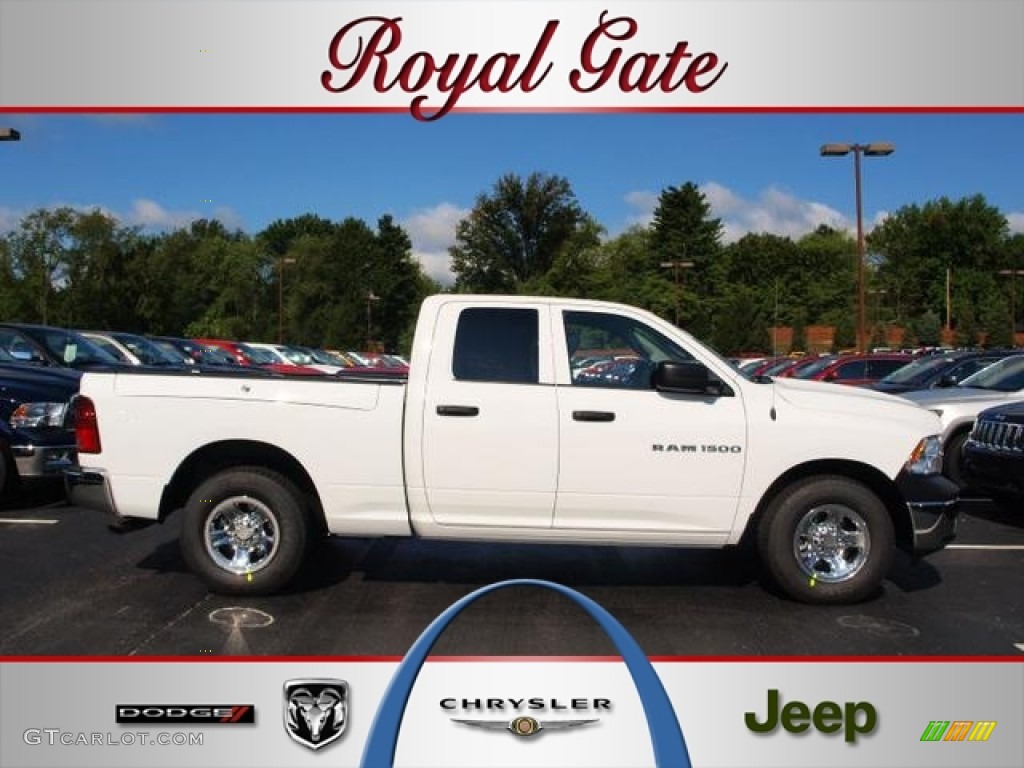 Bright White Dodge Ram 1500