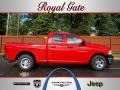 2012 Flame Red Dodge Ram 1500 ST Quad Cab  photo #1