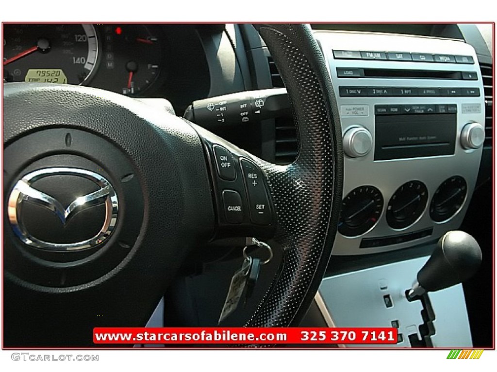 2006 MAZDA5 Sport - Whitewater Pearl / Black photo #18