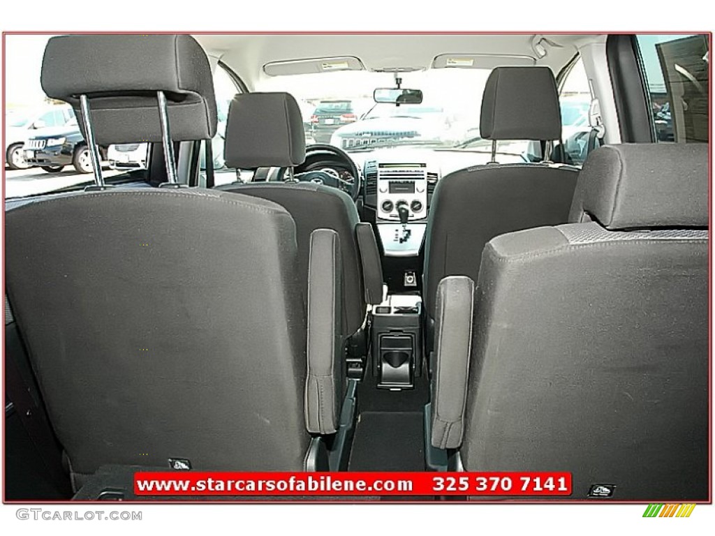 2006 MAZDA5 Sport - Whitewater Pearl / Black photo #23