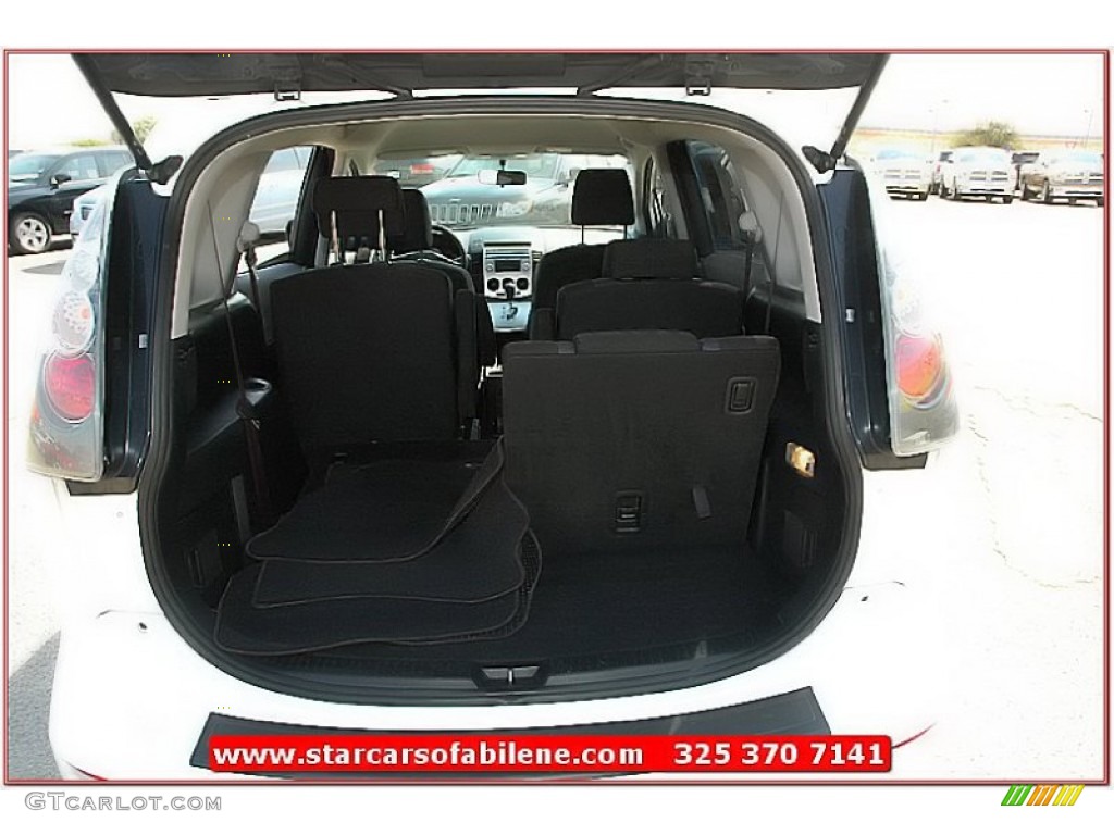 2006 MAZDA5 Sport - Whitewater Pearl / Black photo #24