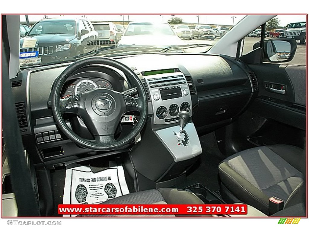 2006 MAZDA5 Sport - Whitewater Pearl / Black photo #29