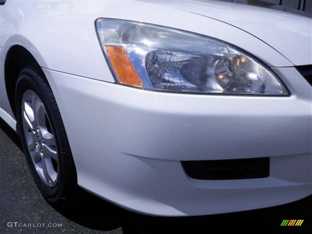 2007 Accord LX Coupe - Taffeta White / Ivory photo #2