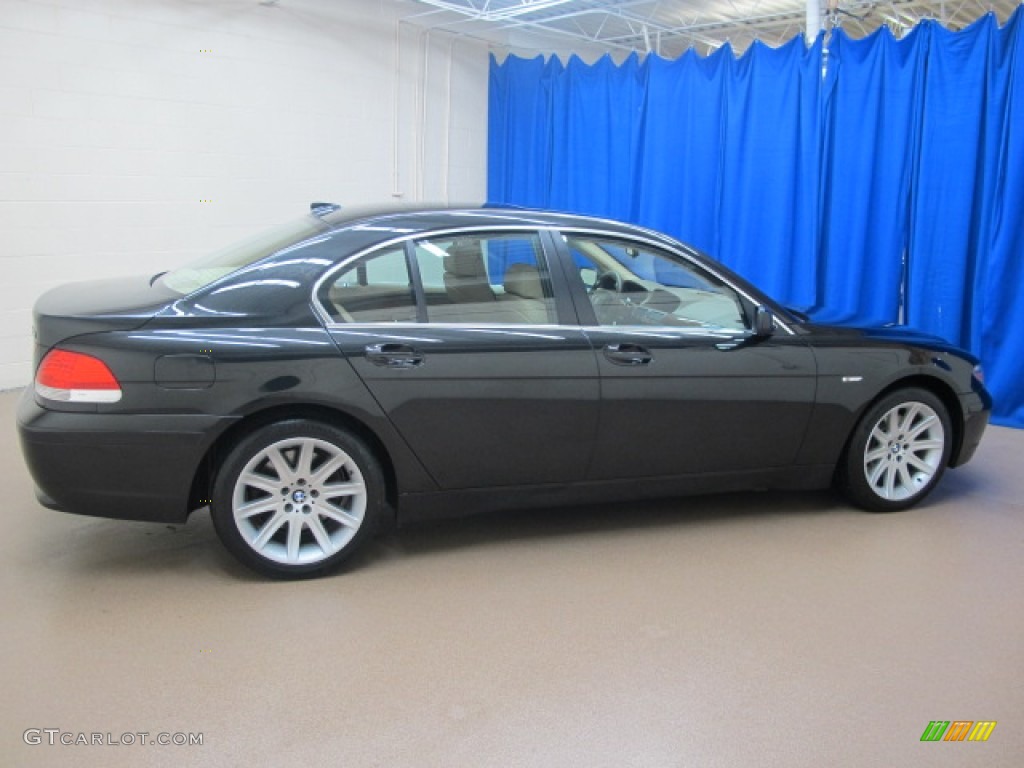 Jet Black 2003 BMW 7 Series 745i Sedan Exterior Photo #69289755