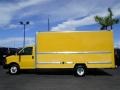 Yellow - Savana Cutaway 3500 Commercial Moving Truck Photo No. 9