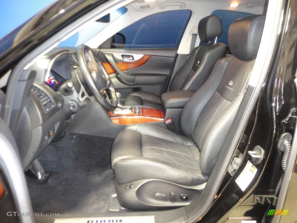 Graphite Interior 2010 Infiniti FX 50 S AWD Photo #69290307