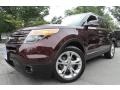 2011 Bordeaux Reserve Red Metallic Ford Explorer Limited 4WD  photo #1