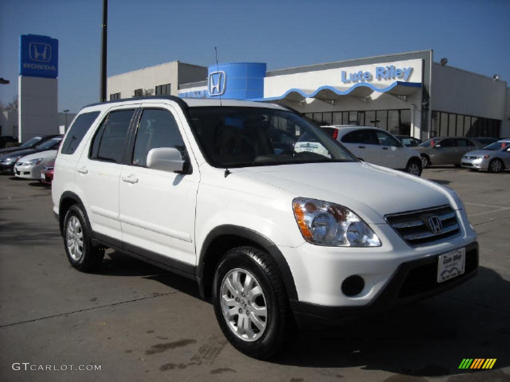 2005 CR-V Special Edition 4WD - Taffeta White / Ivory photo #1