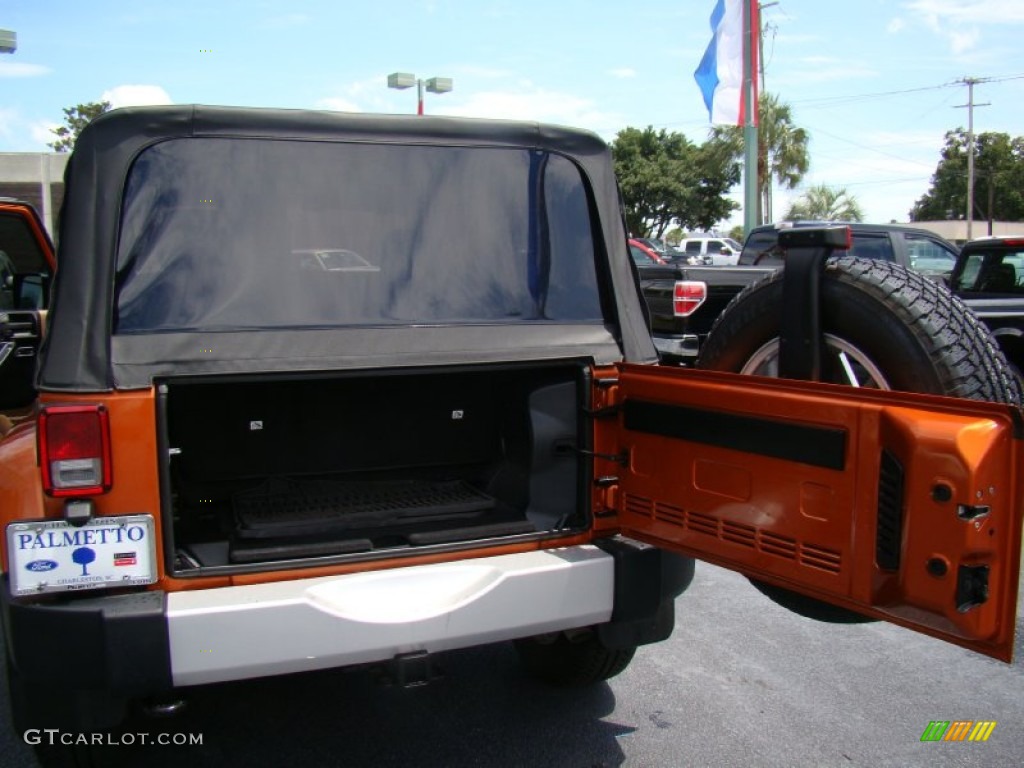 2011 Jeep Wrangler Sahara 4x4 Trunk Photo #69292413