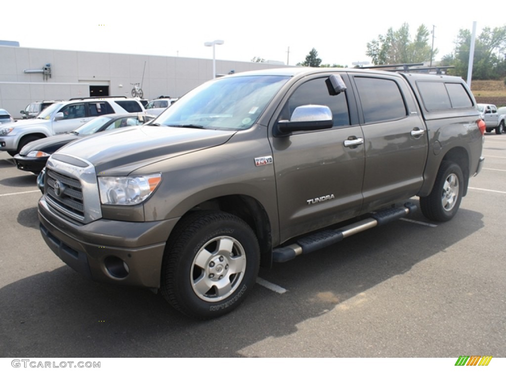 2009 Tundra Limited CrewMax 4x4 - Pyrite Tan Mica / Sand photo #4