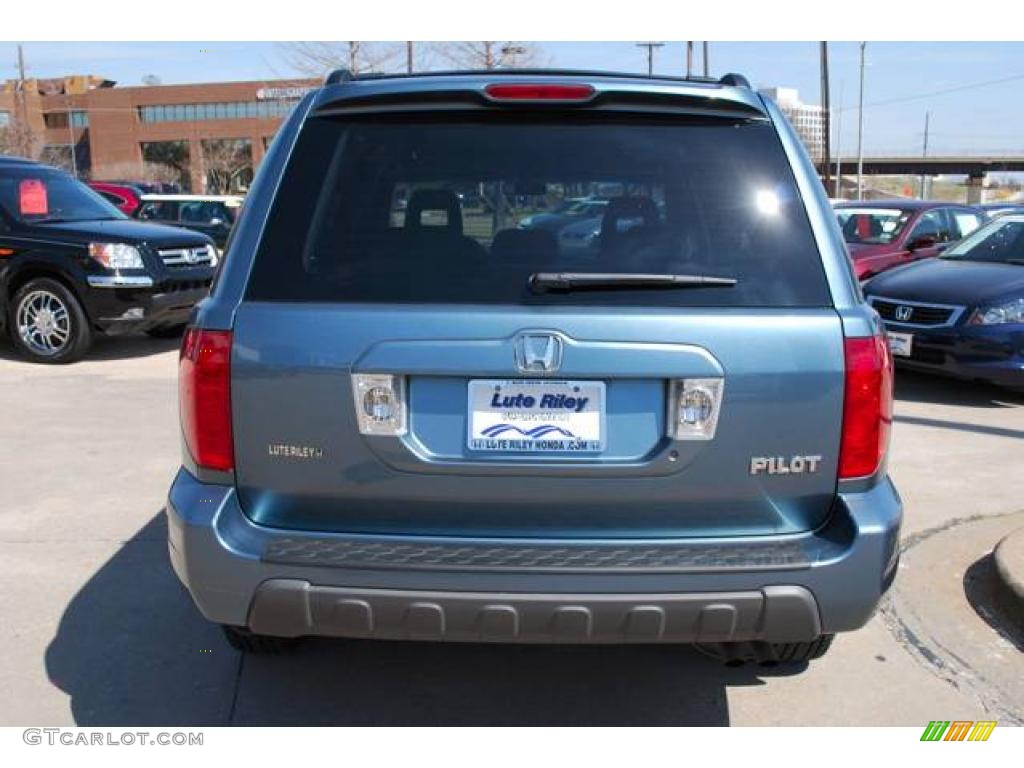 2005 Pilot EX 4WD - Steel Blue Metallic / Gray photo #6