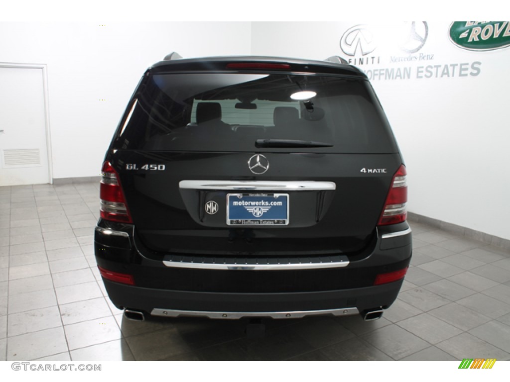 2008 GL 450 4Matic - Black / Black photo #4