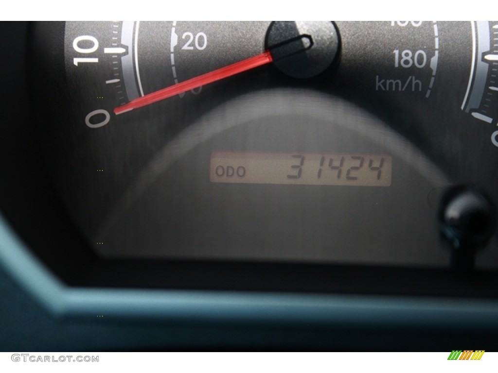 2010 Tundra Double Cab 4x4 - Slate Gray Metallic / Graphite Gray photo #20