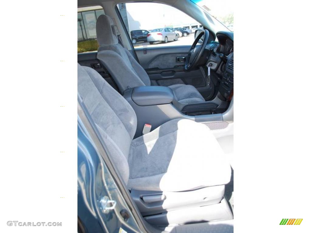 2005 Pilot EX 4WD - Steel Blue Metallic / Gray photo #20