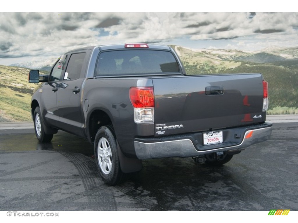 2012 Tundra CrewMax 4x4 - Magnetic Gray Metallic / Graphite photo #3